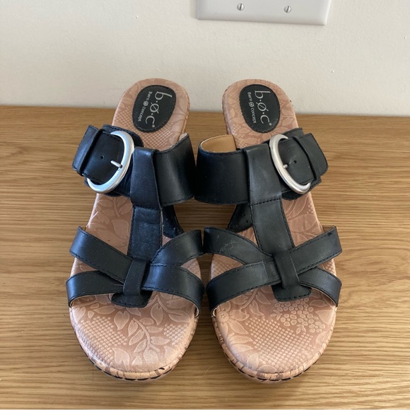 BOC Size 11 Black Sandals - Picture 3 of 8